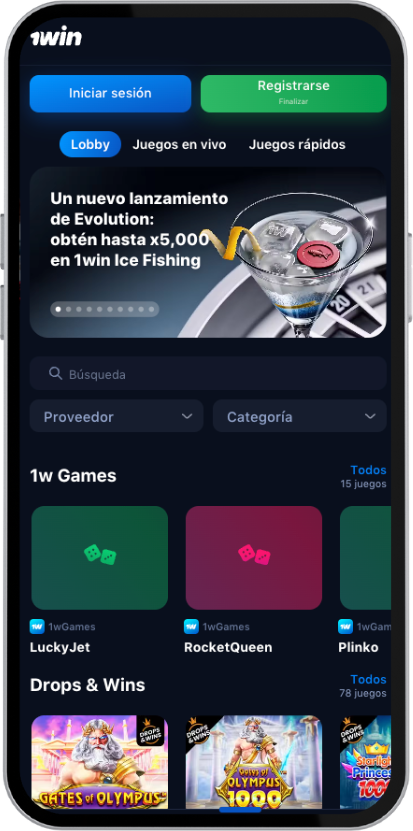 1win casino app